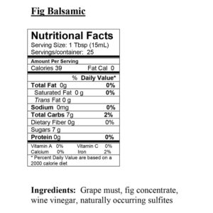 Fig Balsamic Vinegar - Image 2