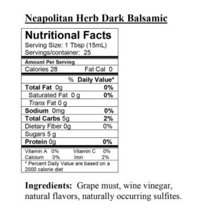 Neapolitan Herb Balsamic Vinegar - Image 2