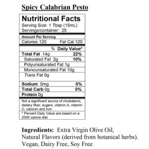 Spicy Calabrian Pesto Olive Oil - Image 2