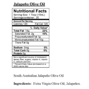 Jalapeño Fused Olive Oil HOT! - Image 2